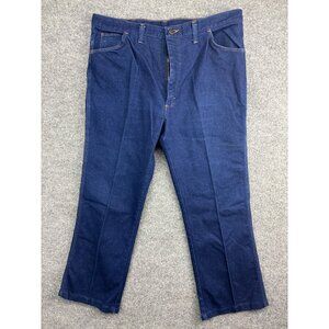 Vintage‎ Sheplers Western Jeans Men's W40 x L28 Dark Blue Cowboy Rodeo USA Made